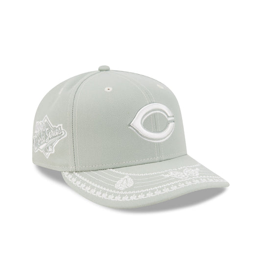 Cincinnati Reds Everest Green Stitched 59FIFTY Fitted Hat - New Era Cap