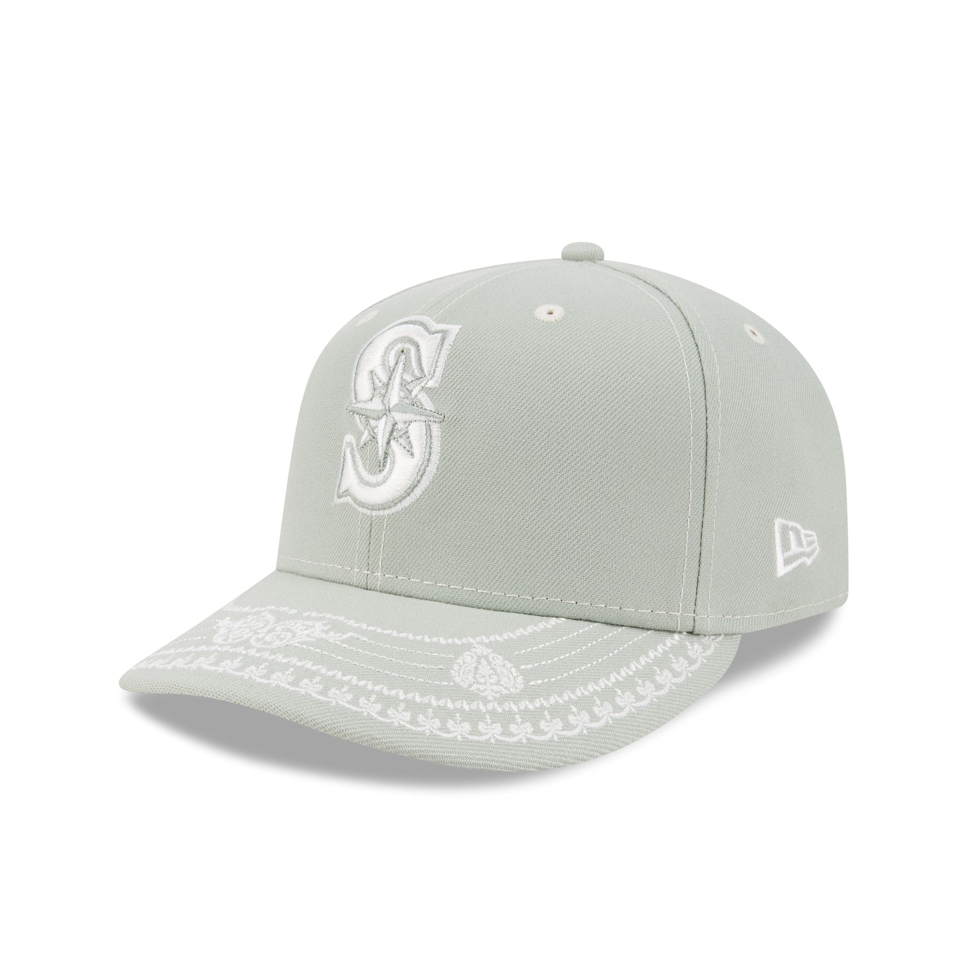 Seattle Mariners Everest Green Stitched 59FIFTY Fitted Hat – New