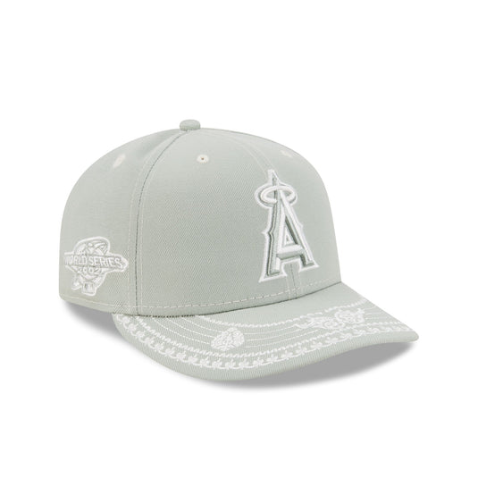 Los Angeles Angels Everest Green Stitched 59FIFTY Fitted Hat - New Era Cap