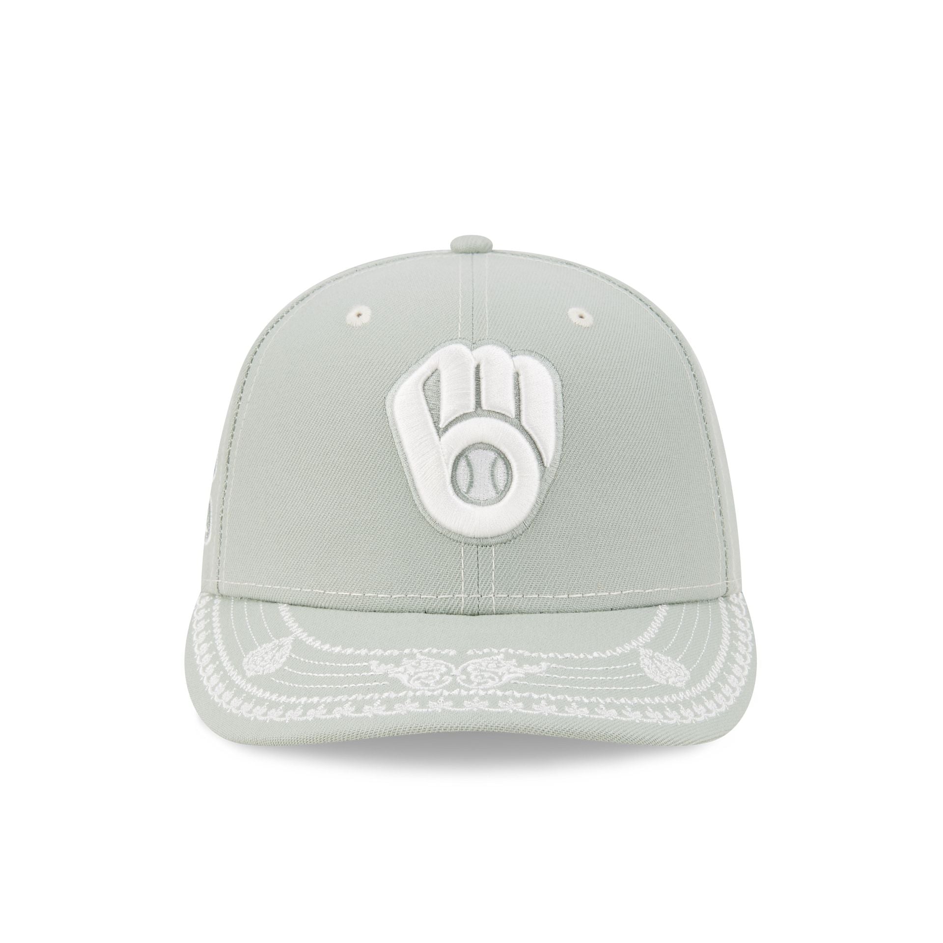 Milwaukee Brewers Everest Green Stitched 59FIFTY Fitted Hat