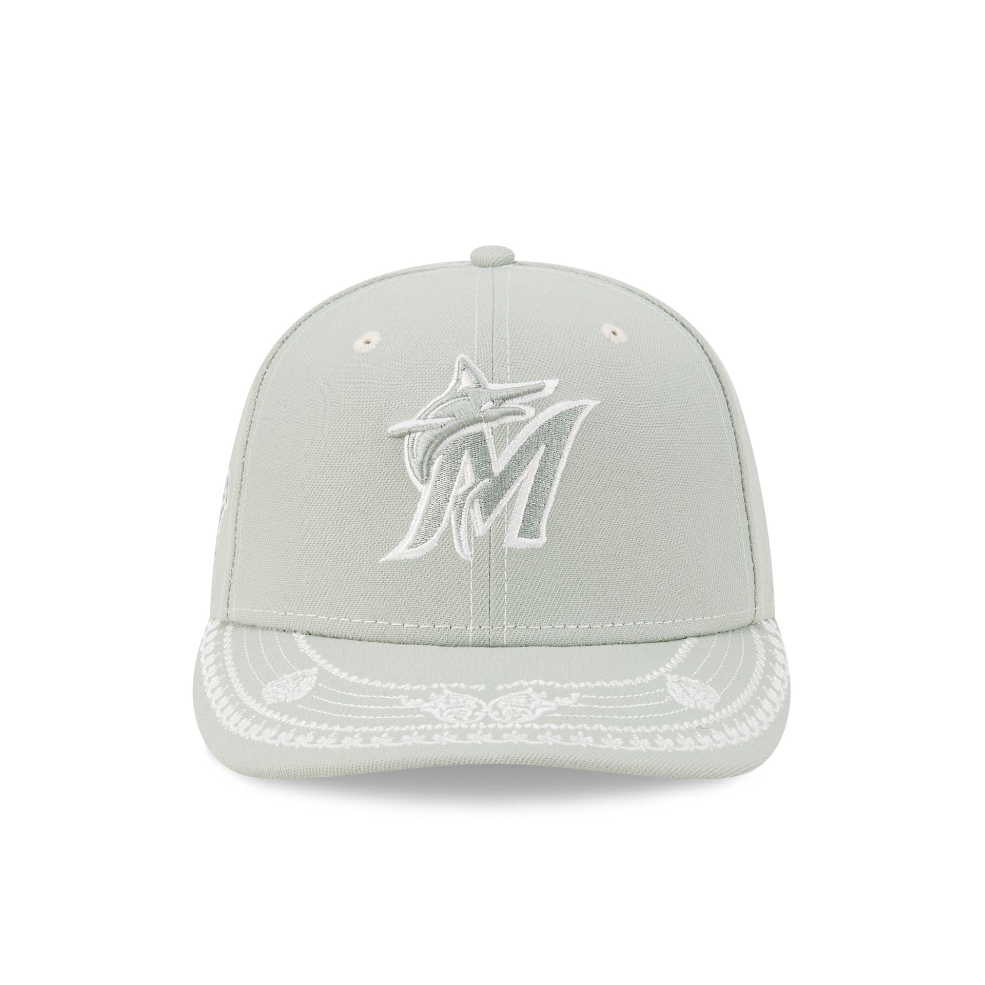Miami Marlins Everest Green Stitched 59FIFTY Fitted Hat