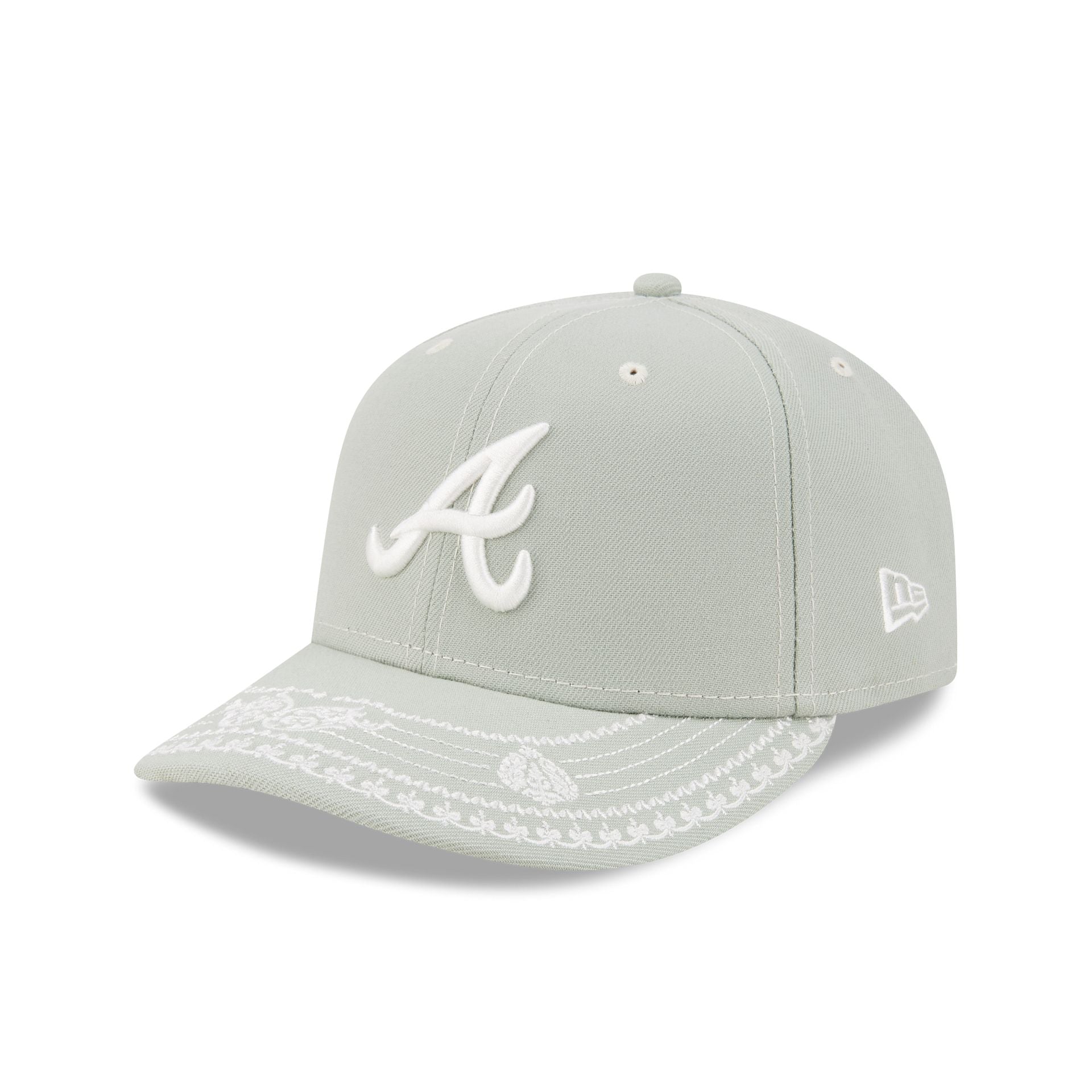Atlanta Braves Everest Green Stitched 59FIFTY Fitted Hat – New Era Cap
