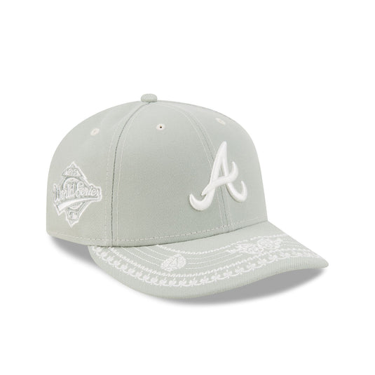 Atlanta Braves Everest Green Stitched 59FIFTY Fitted Hat - New Era Cap