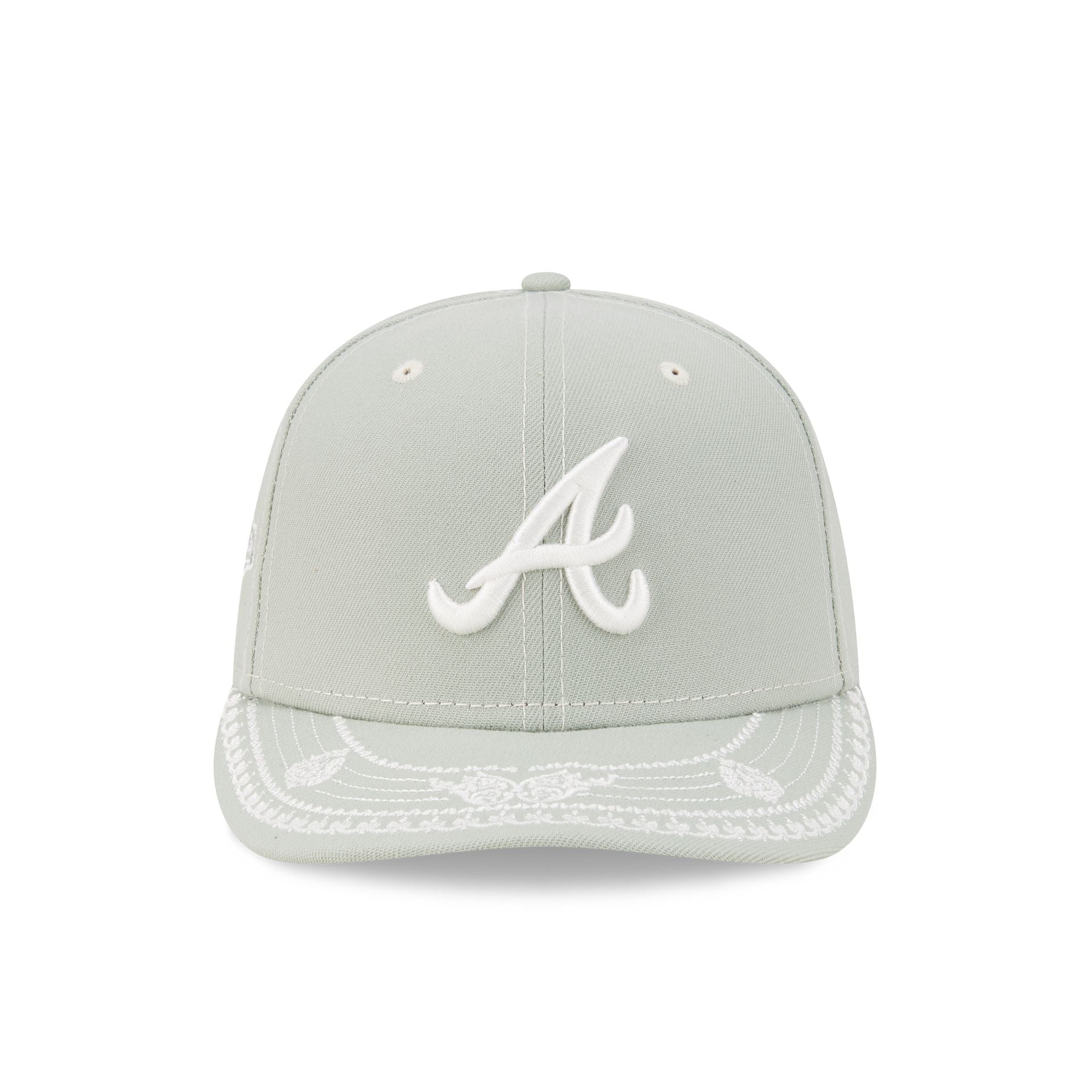 Atlanta Braves Everest Green Stitched 59FIFTY Fitted Hat