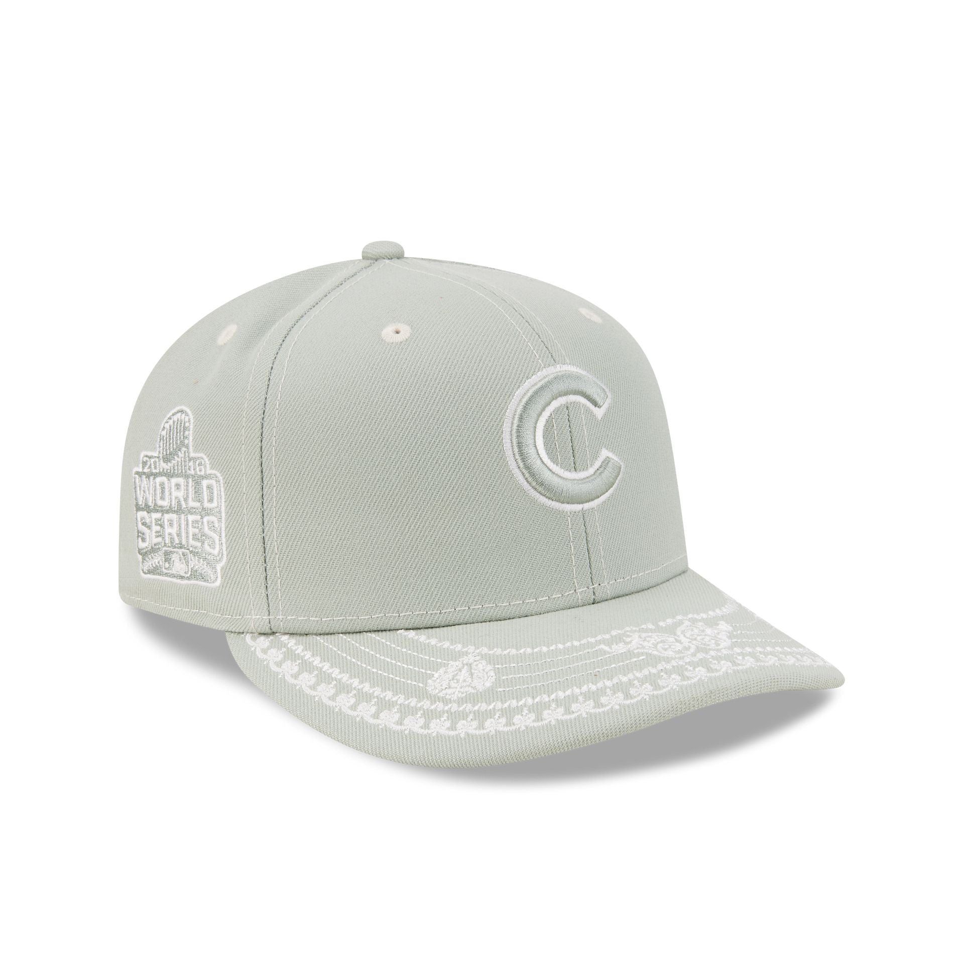 Chicago Cubs Everest Green Stitched 59FIFTY Fitted Hat – New Era Cap