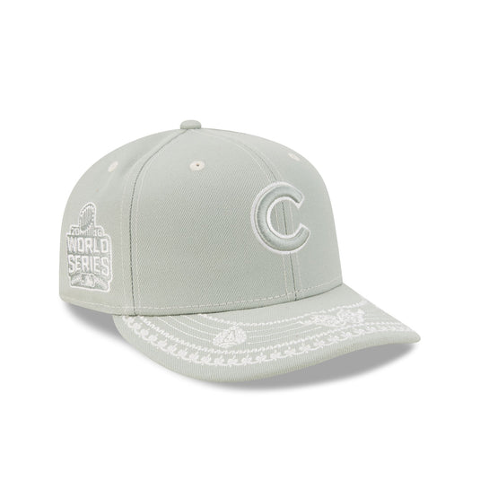 Chicago Cubs Everest Green Stitched 59FIFTY Fitted Hat - New Era Cap