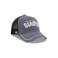 San Francisco Giants Navy Brushed Chambray 9FORTY A-Frame Trucker Hat