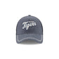 Detroit Tigers Navy Brushed Chambray 9FORTY A-Frame Trucker Hat