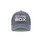 Chicago White Sox Navy Brushed Chambray 9FORTY A-Frame Trucker Hat