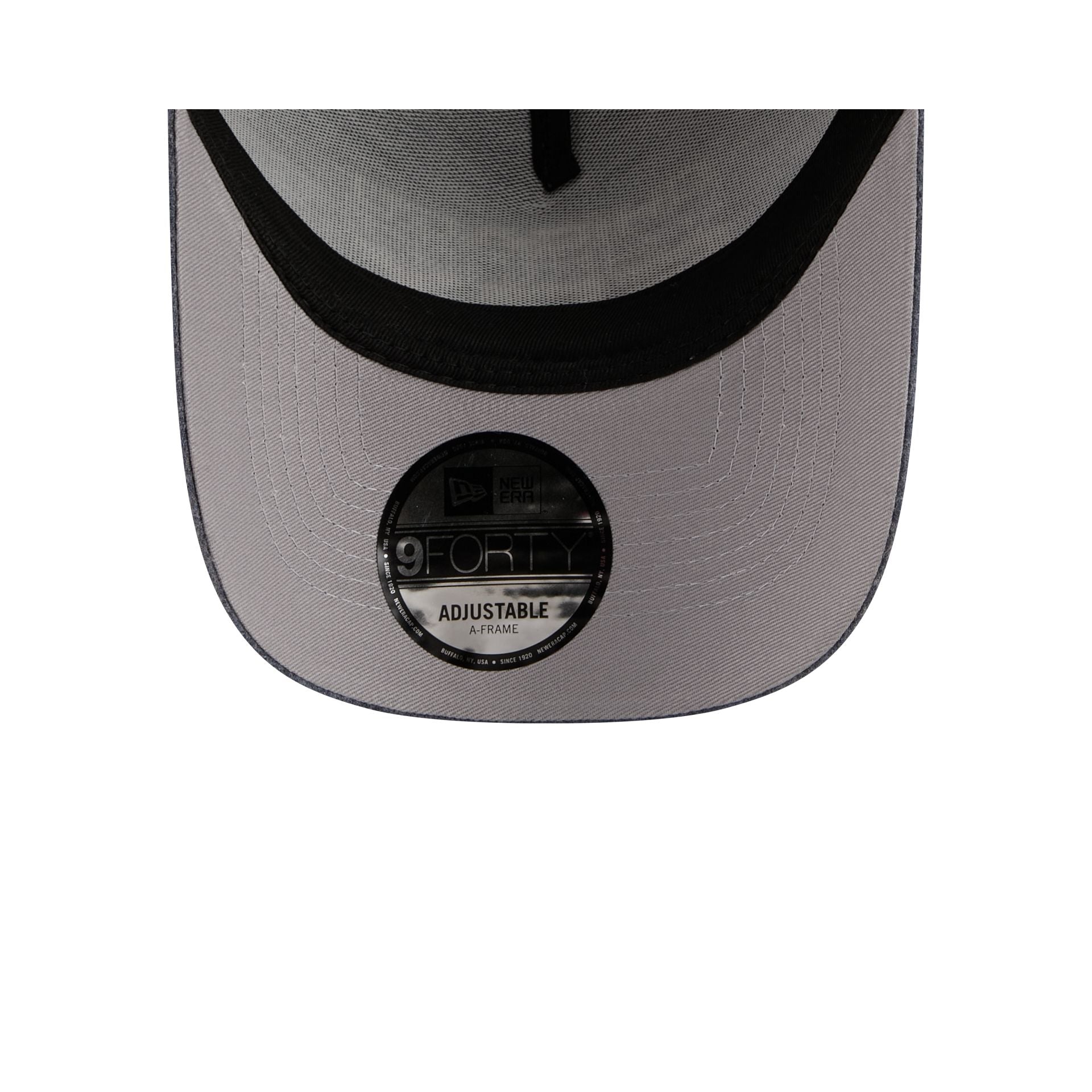 Chicago White Sox Navy Brushed Chambray 9FORTY A-Frame Trucker Hat