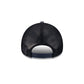 San Diego Padres Navy Brushed Chambray 9FORTY A-Frame Trucker Hat