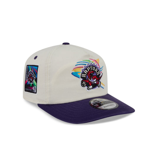 Toronto Raptors Hardwood Classics Retro Chrome 19TWENTY Adjustable Hat - New Era Cap