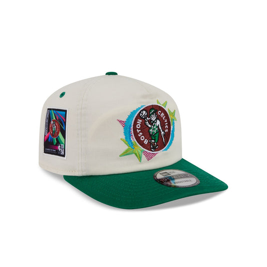 Boston Celtics Hardwood Classics Retro Chrome 19TWENTY Adjustable Hat - New Era Cap