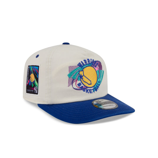 Golden State Warriors Hardwood Classics Retro Chrome 19TWENTY Adjustable Hat - New Era Cap