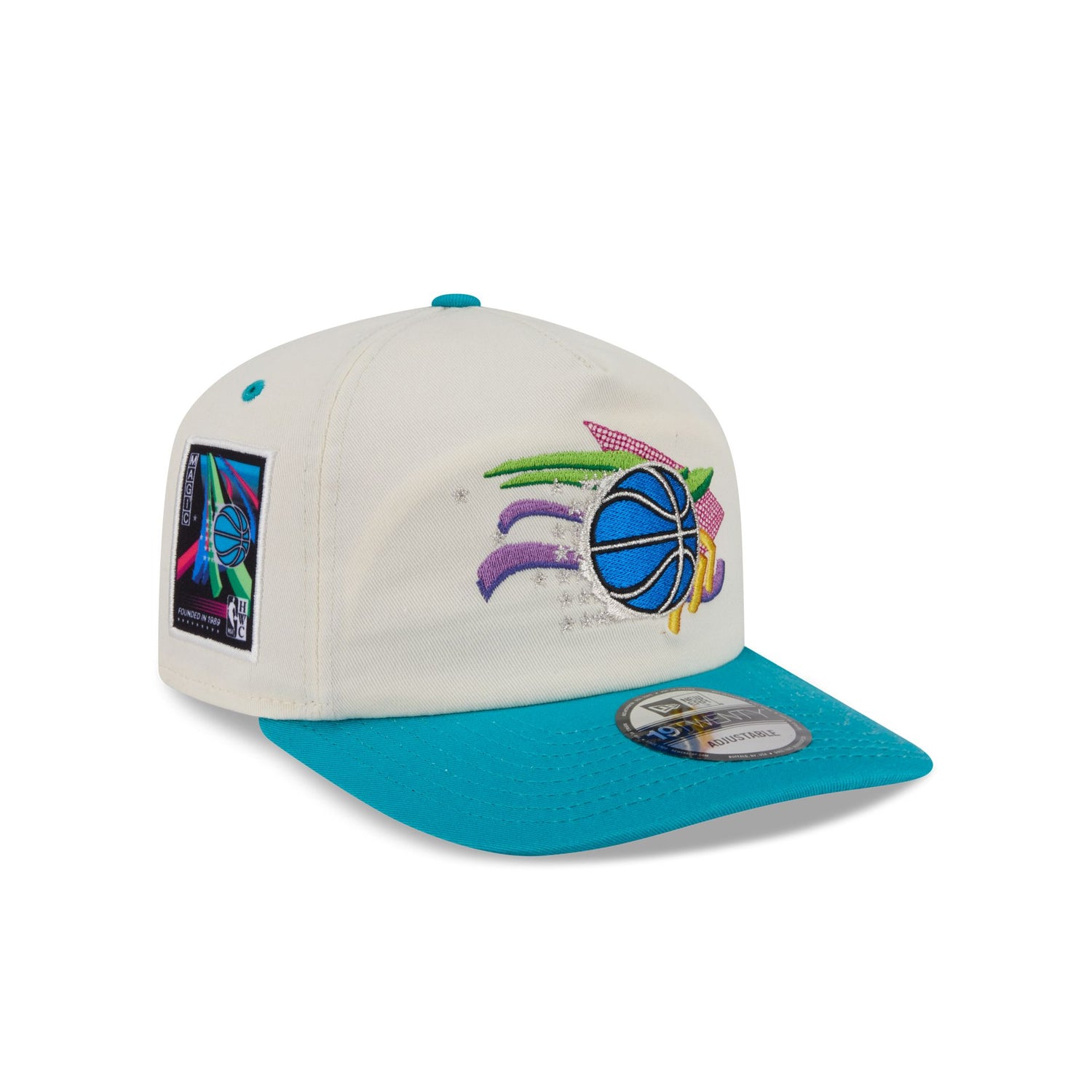 Orlando Magic Hardwood Classics Retro Chrome 19TWENTY Adjustable Hat