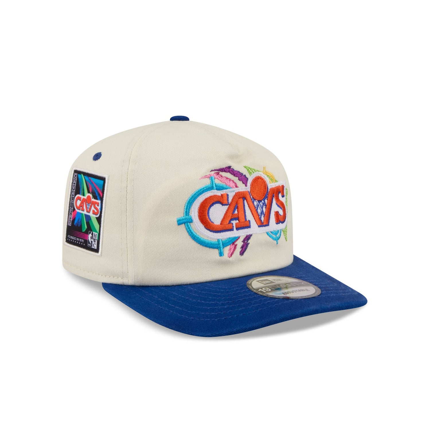 Cleveland Cavaliers Hardwood Classics Retro Chrome 19TWENTY Adjustable Hat
