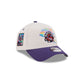 Toronto Raptors Hardwood Classics Retro Stone 9FORTY A-Frame Snapback Hat