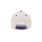 Toronto Raptors Hardwood Classics Retro Stone 9FORTY A-Frame Snapback Hat