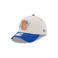 New York Knicks Hardwood Classics Retro Stone 9FORTY A-Frame Snapback Hat