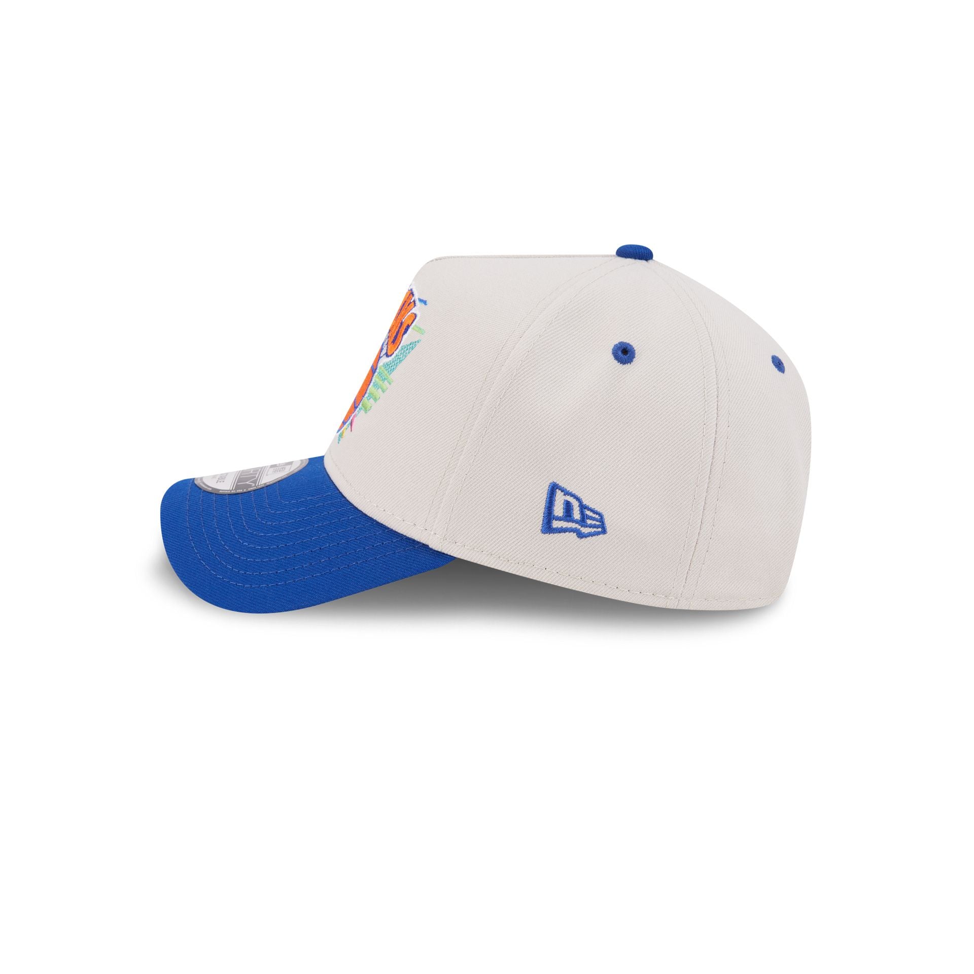 New York Knicks Hardwood Classics Retro Stone 9FORTY A-Frame Snapback Hat
