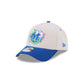 Dallas Mavericks Hardwood Classics Retro Stone 9FORTY A-Frame Snapback Hat