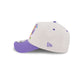 Los Angeles Lakers Hardwood Classics Retro Stone 9FORTY A-Frame Snapback Hat