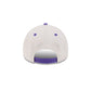 Los Angeles Lakers Hardwood Classics Retro Stone 9FORTY A-Frame Snapback Hat
