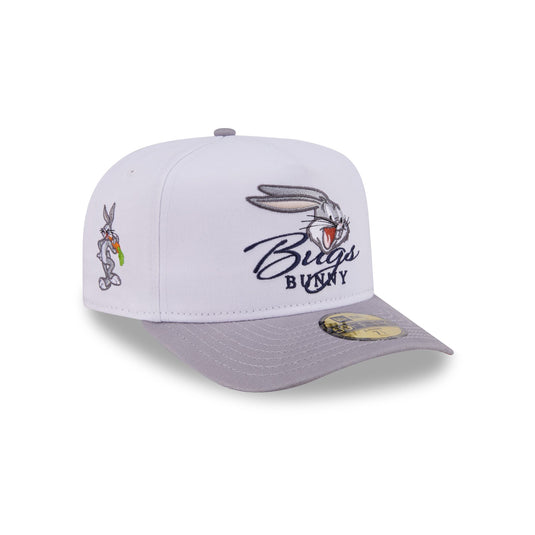 Looney Tunes Bugs Bunny Script 59FIFTY A-Frame Fitted Hat - New Era Cap