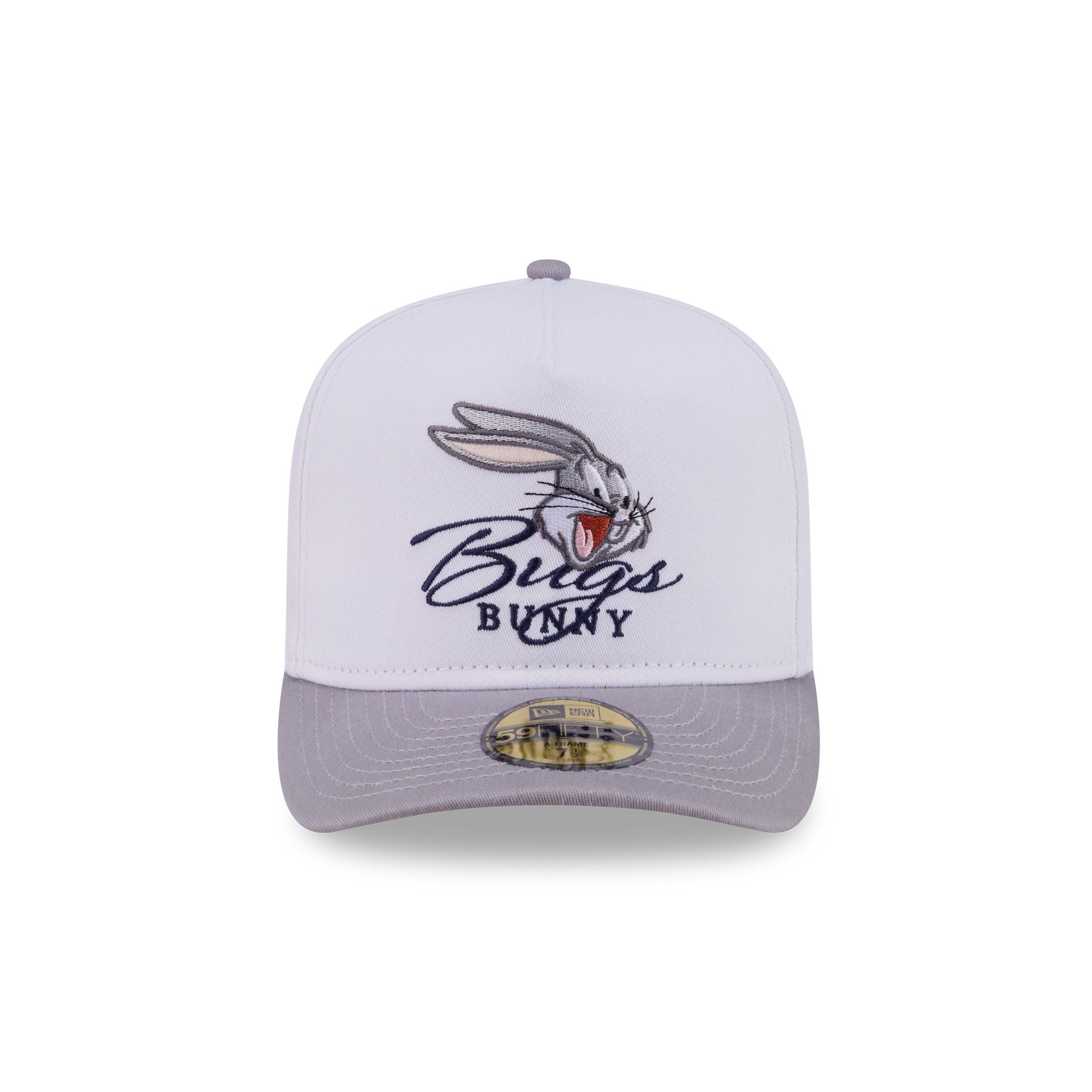 Looney Tunes Bugs Bunny Script 59FIFTY A-Frame Fitted Hat