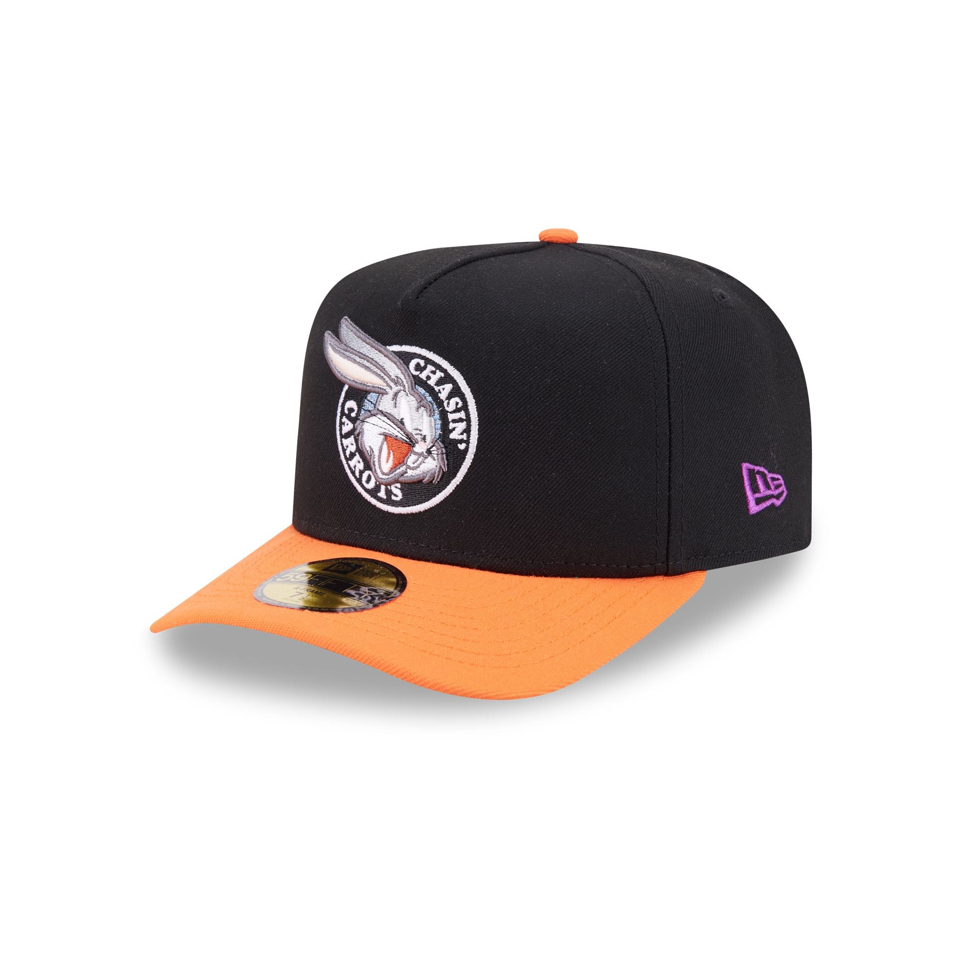 Looney Tunes Bugs Bunny Chasin' Carrots 59FIFTY A-Frame Fitted Hat