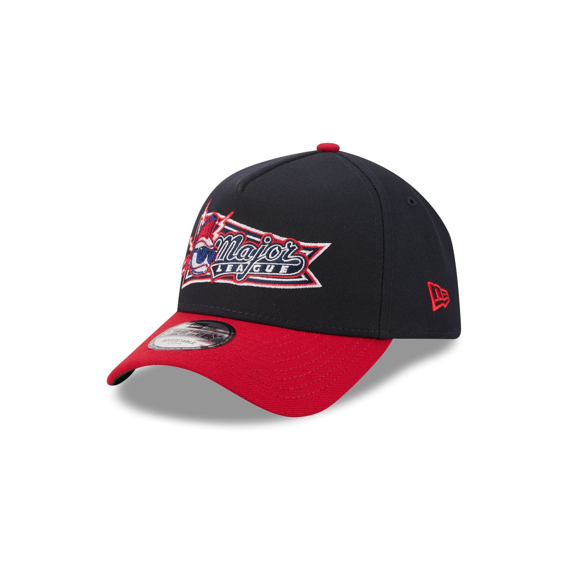 Major League Navy 9FORTY A-Frame Snapback Hat