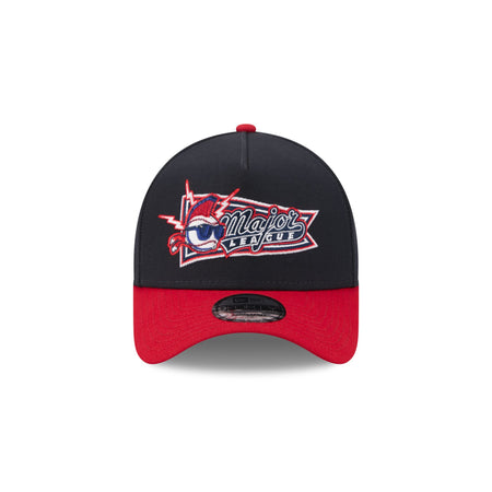 Major League Navy 9FORTY A-Frame Snapback Hat