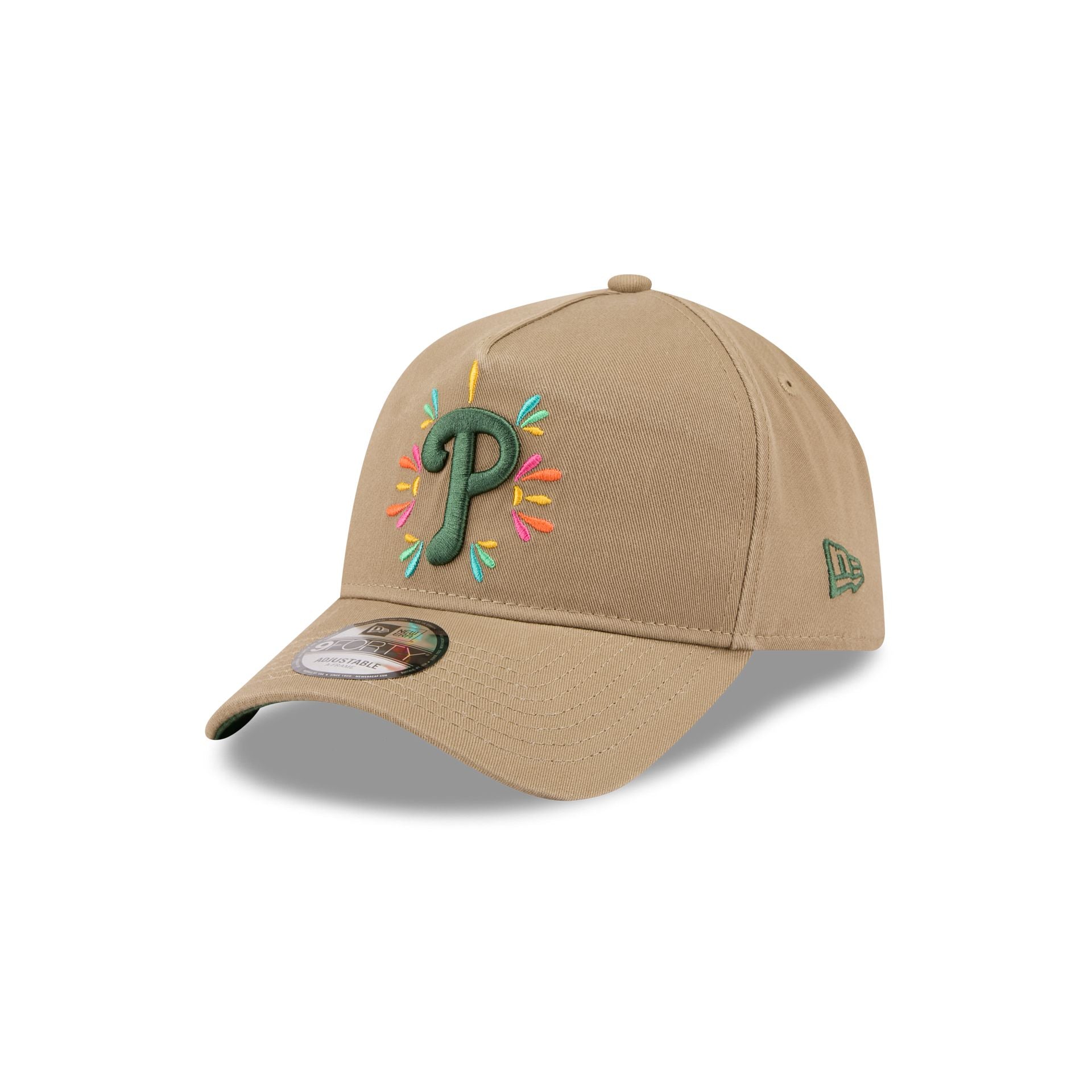Philadelphia Phillies Vibrant Festivities 9FORTY A-Frame Snapback Hat