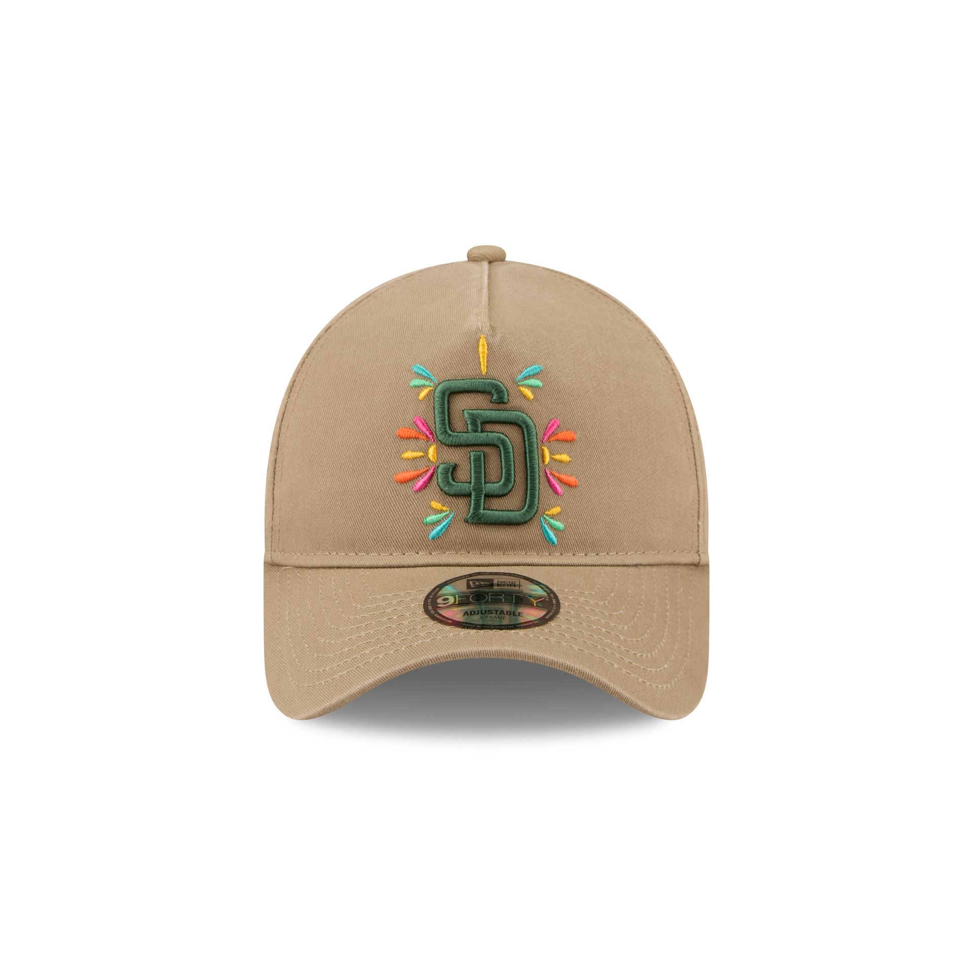 San Diego Padres Vibrant Festivities 9FORTY A-Frame Snapback Hat