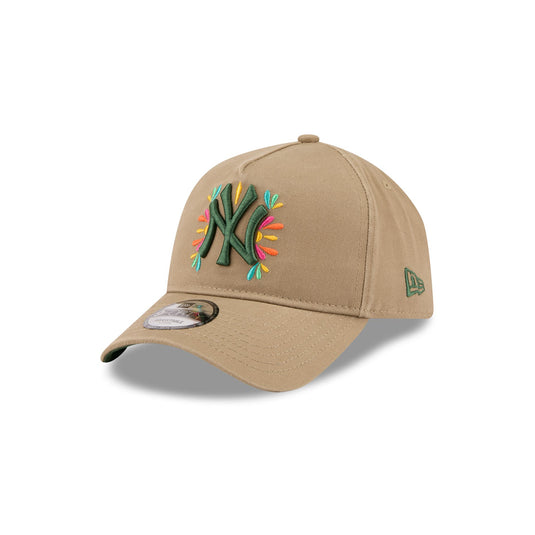 New York Yankees Vibrant Festivities 9FORTY A-Frame Snapback Hat - New Era Cap