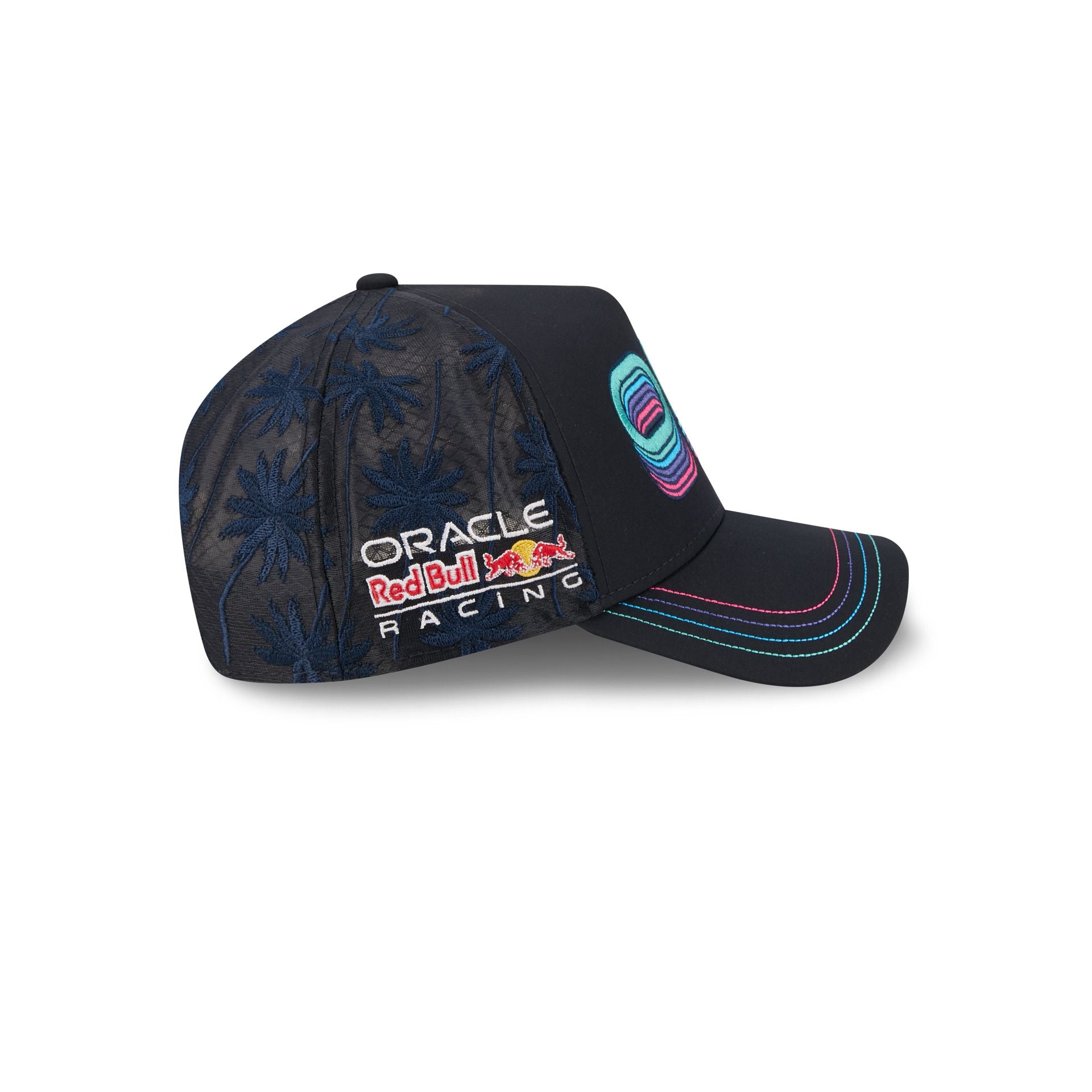 Oracle Red Bull Racing Palm Tree 9FORTY A-Frame Trucker Hat