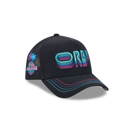 Oracle Red Bull Racing Miami 9FORTY A-Frame Trucker Hat