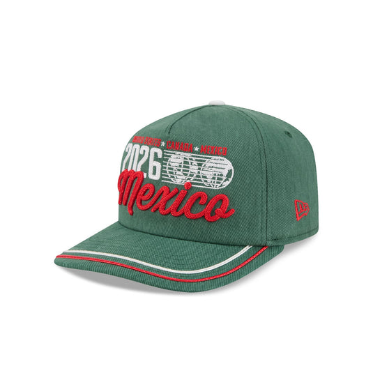New Era Cap 2026 Mexico Soccer Textured Wordmark 19TWENTY Adjustable Hat - New Era Cap