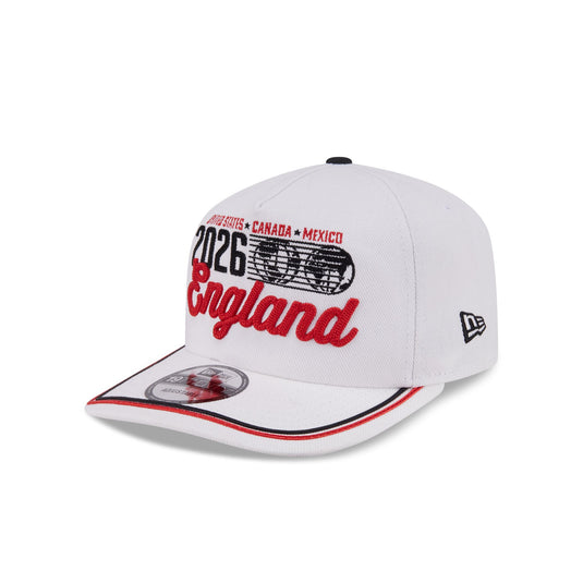 New Era Cap 2026 England Soccer Textured Wordmark 19TWENTY Adjustable Hat - New Era Cap