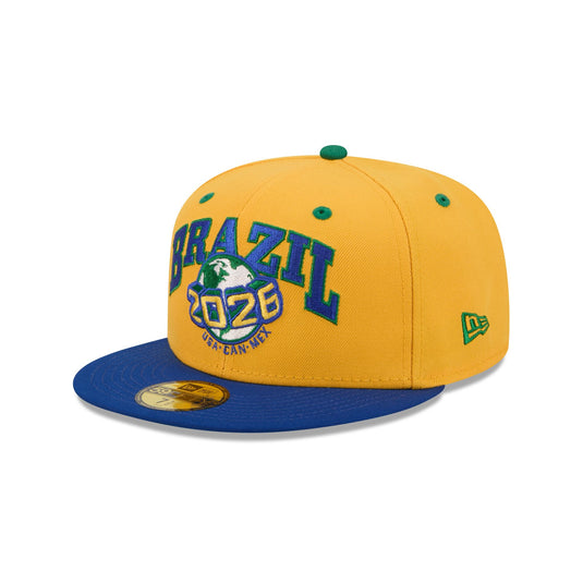 New Era Cap 2026 Brazil Soccer 59FIFTY Fitted Hat - New Era Cap