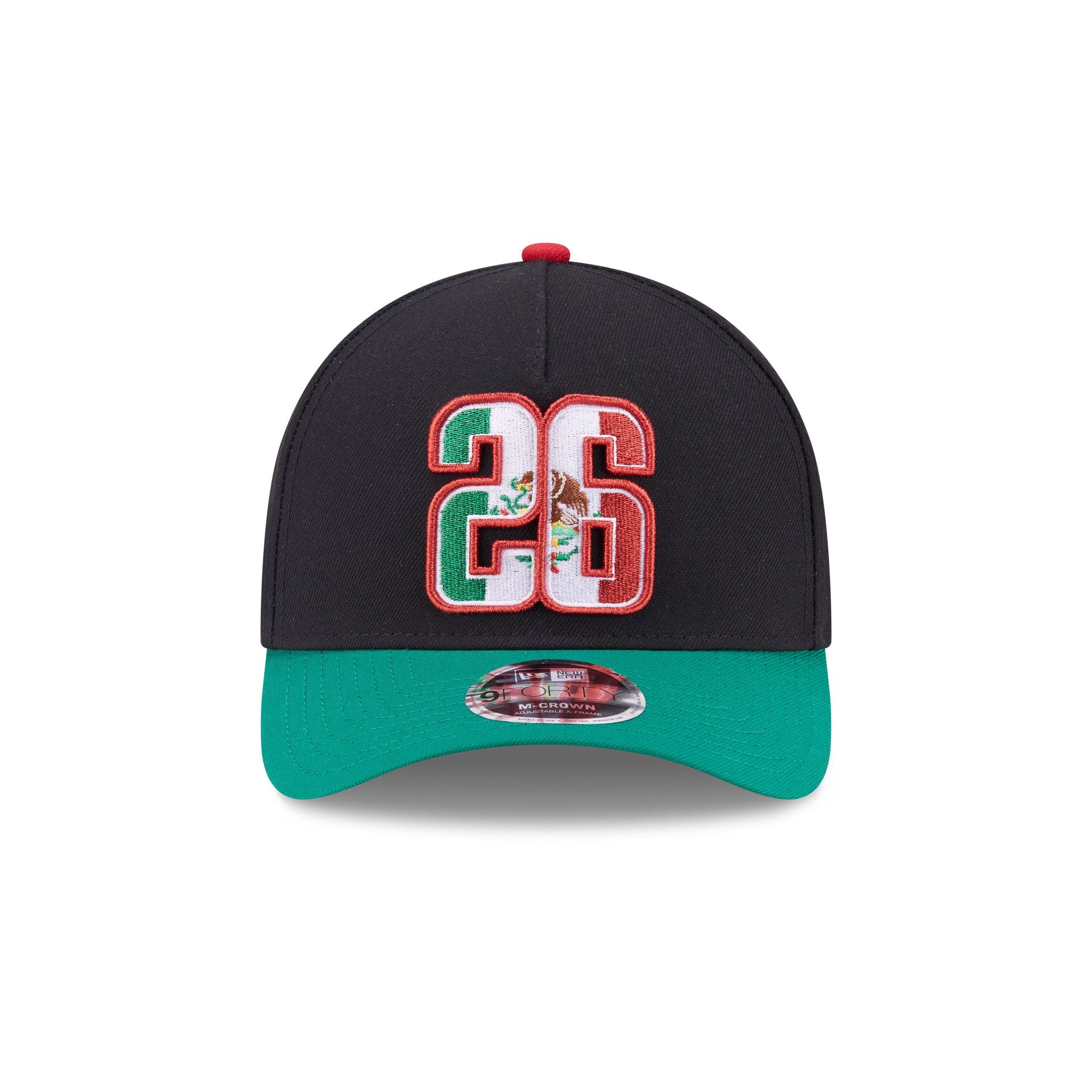 New Era Cap 2026 Mexico Soccer Black 9FORTY M-Crown A-Frame Snapback