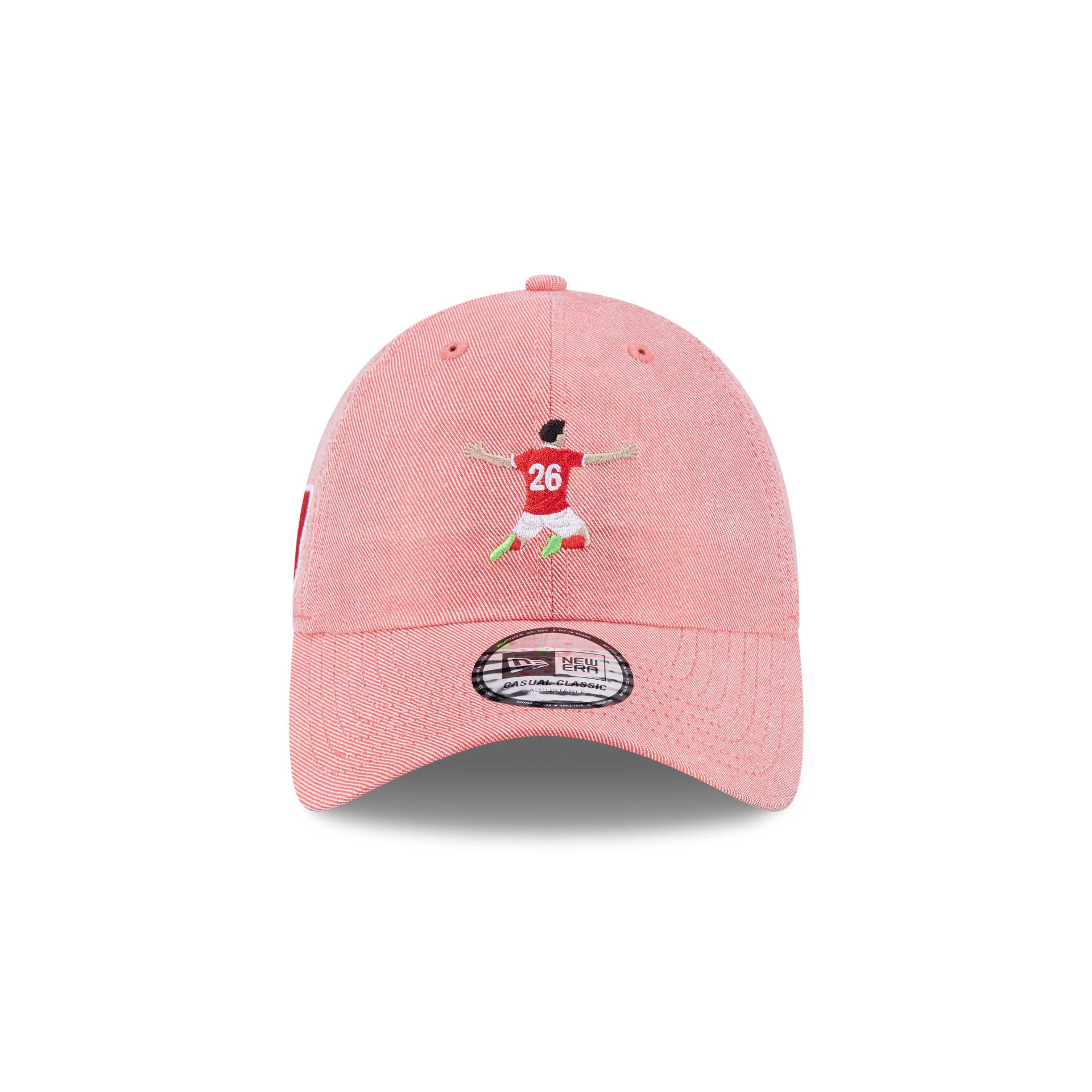 New Era Cap 2026 Canada Soccer Scarlet Casual Classic Adjustable Hat