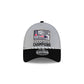 New England Patriots 2025 Division Champion Locker Room 9FORTY Stretch-Snap Hat
