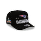 New England Patriots 2025-2026 Conference Champions Locker Room 9FIFTY A-Frame Snapback Hat