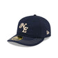 New Era Cap Navy Seersucker Retro Crown 59FIFTY Fitted Hat