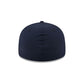 New Era Cap Navy Seersucker Retro Crown 59FIFTY Fitted Hat