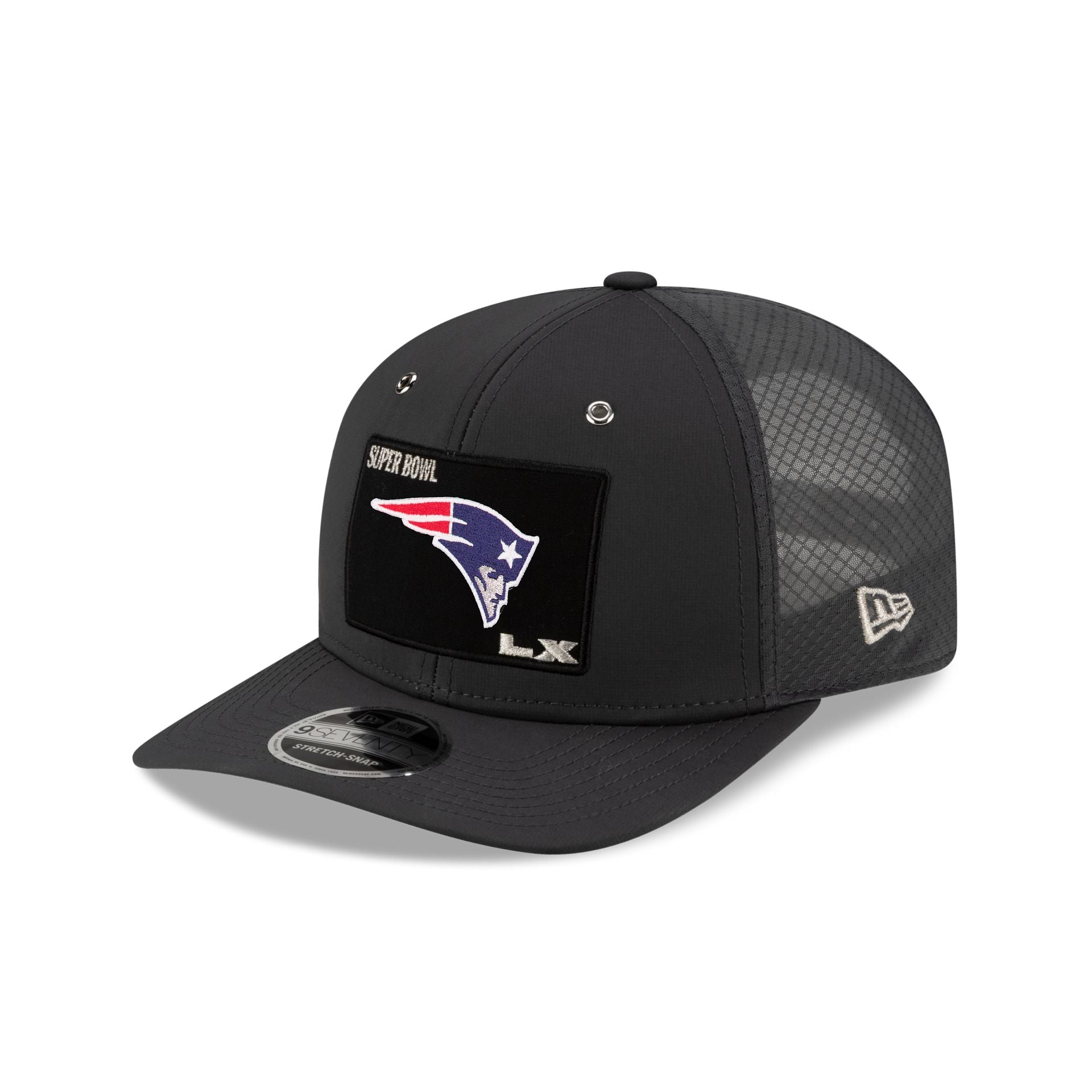 New England Patriots Super Bowl LX Sideline 9SEVENTY Trucker Hat