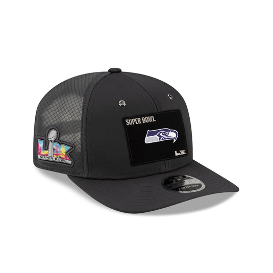 Seattle Seahawks Super Bowl LX Sideline 9SEVENTY Trucker Hat - New Era Cap