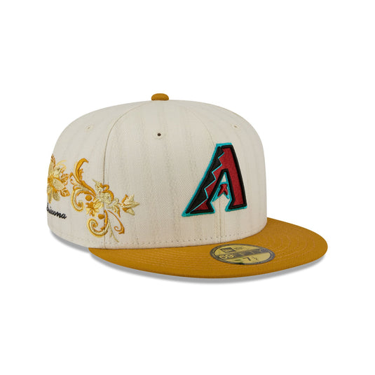 Arizona Diamondbacks Chrome Herringbone 59FIFTY Fitted Hat - New Era Cap