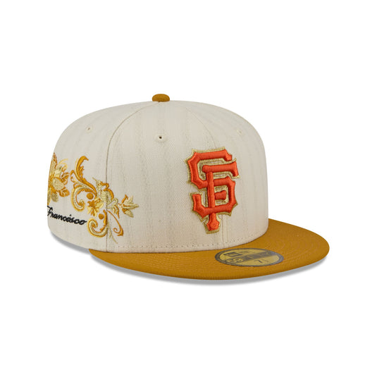 San Francisco Giants Chrome Herringbone 59FIFTY Fitted Hat - New Era Cap
